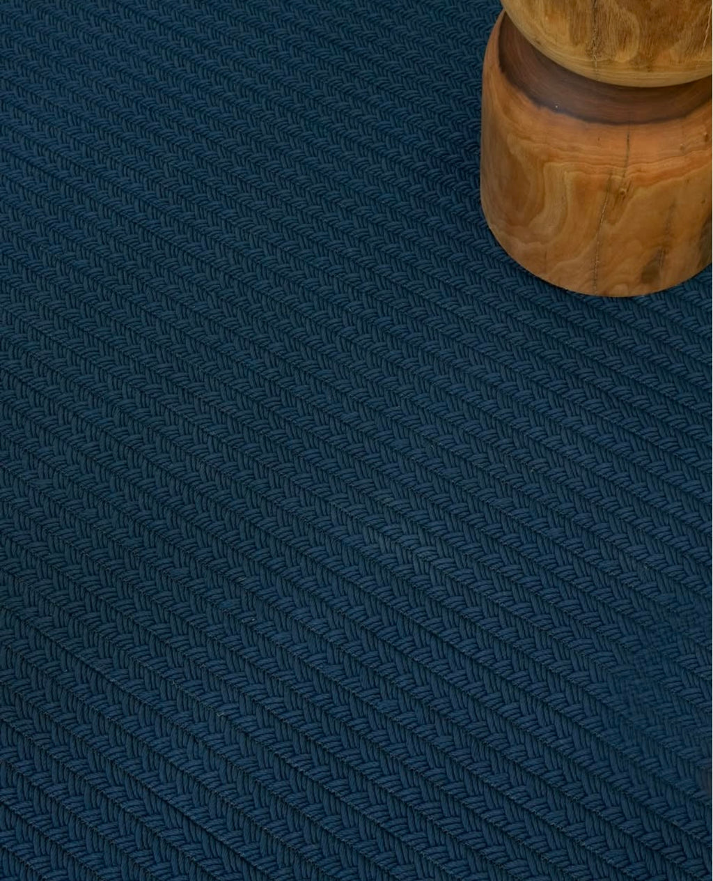 BRAIDED Navy blue - RUGit
