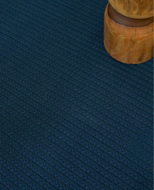 BRAIDED Navy blue - RUGit
