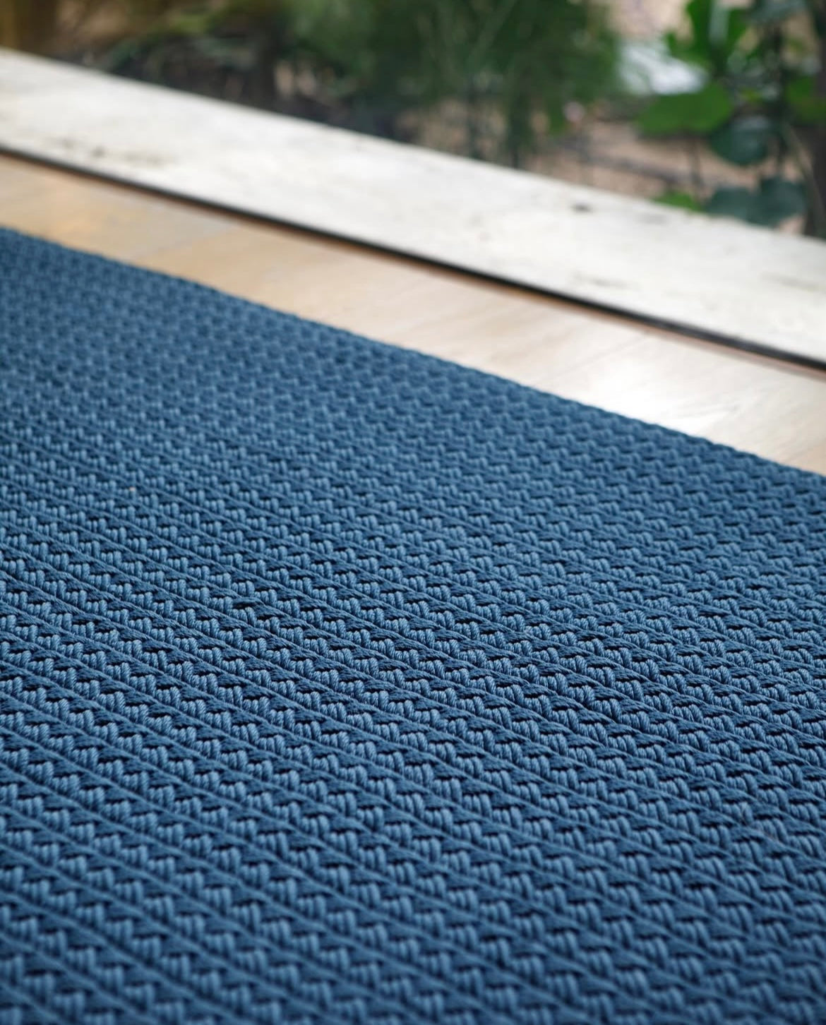 BRAIDED Navy blue - RUGit