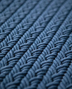 BRAIDED Navy blue - RUGit